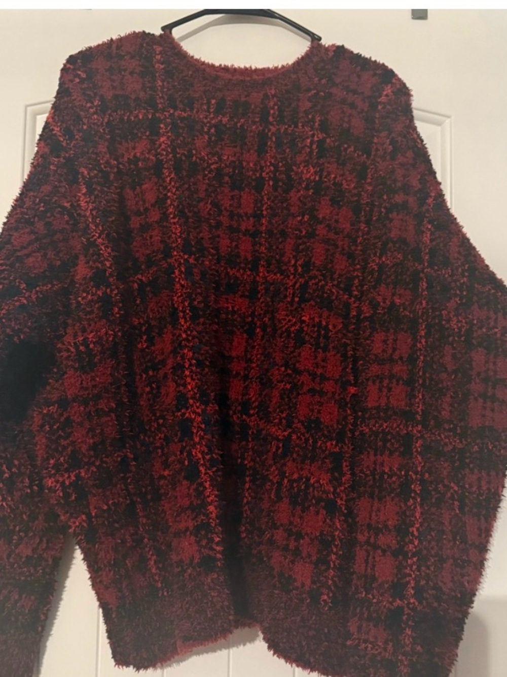 SKIMS Cozy Top in Merlot